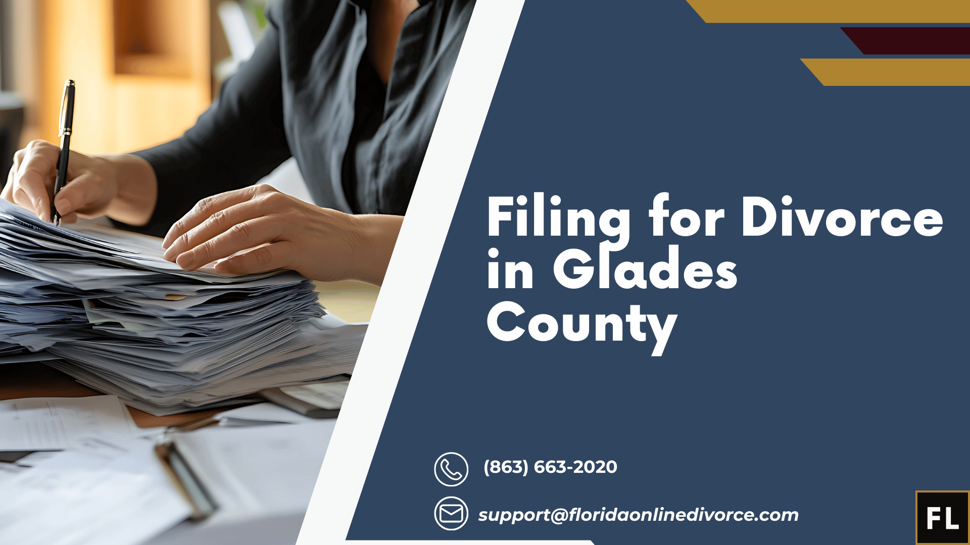 divorce in Glades county